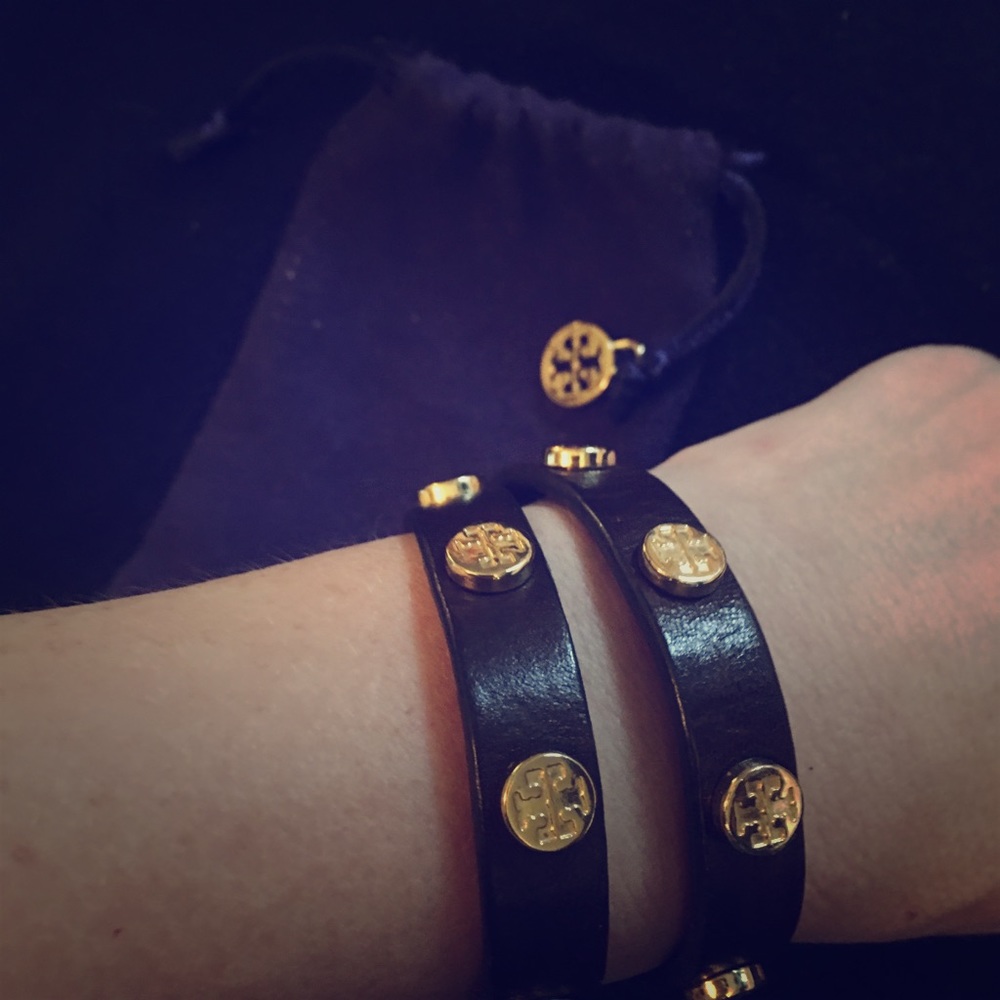 Tomboy CHIC - Tory Burch Leather Bracelet